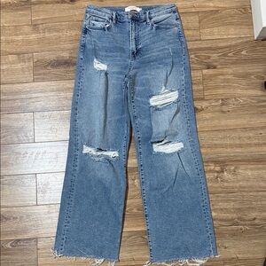 Hidden Los Angeles Distressed Denim Jeans